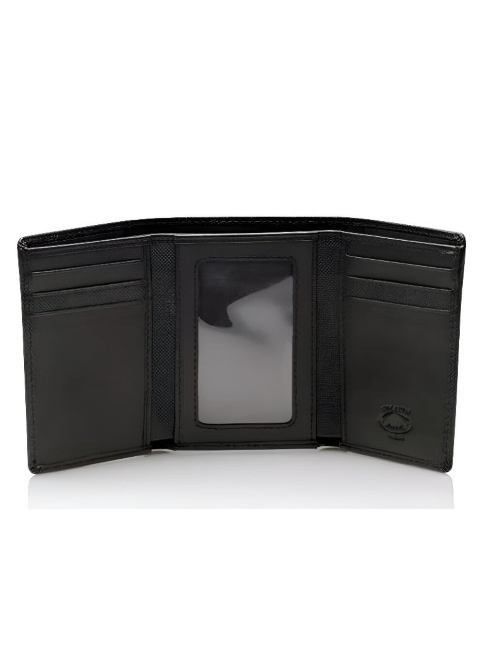 Trifold Leather Wallet for Men with RFID Blocking